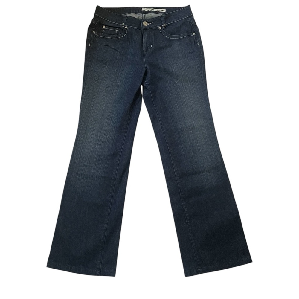 DKNY East Village Jeans dark wash bootcut flare jeans size 8